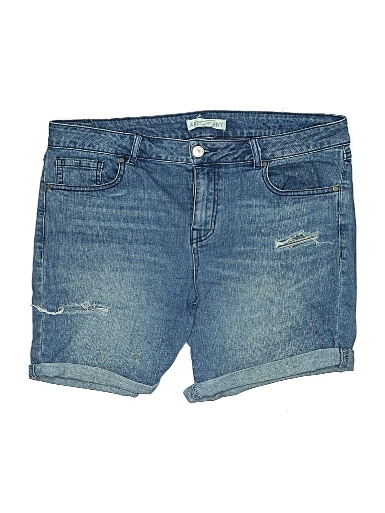 Pre-owned Artisan Ny Denim Shorts In Blue