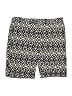 Mario Serrani Chevron-herringbone Black Shorts Size 6 - photo 1