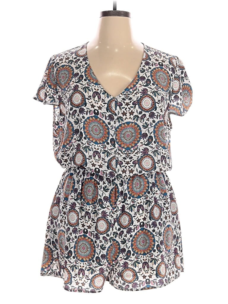 Pre-owned Eclair Romper In Blue