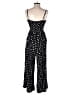 Ann Taylor LOFT 100% Viscose Polka Dots Black Jumpsuit Size S - photo 2