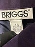 Briggs Purple Fleece Size 14 - photo 3