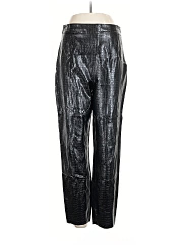 Zara Faux Leather Pants (view 1)