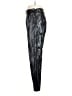 Zara Metallic Silver Faux Leather Pants Size L - photo 5