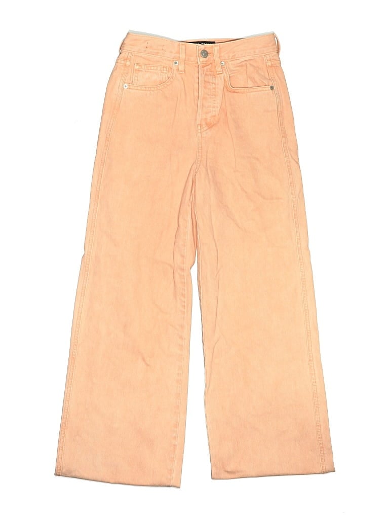 Pre-owned Veronica Beard Jeans Jeans In Orange