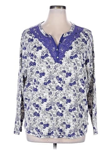 North Crest Long Sleeve Blouse (view 1)