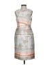 W by Worth Graphic Gray Cocktail Dress Size 2 - photo 1