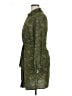 Cotélac 100% Polyester Paisley Green Casual Dress Size XL (4) - photo 5
