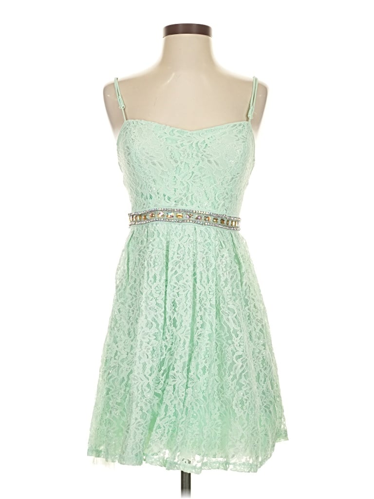 Pre-owned Emerald Sundae Cocktail Dress In Green
