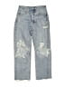 AGOLDE 100% Cotton Graphic Blue Jeans Size 24 waist - photo 1