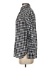 J.Crew Checkered-gingham Black Long Sleeve Button-Down Shirt Size 2 - photo 5