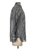 J.Crew Checkered-gingham Black Long Sleeve Button-Down Shirt Size 2 - photo 4