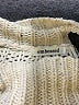Embossed Ivory Turtleneck Sweater Size XS - photo 7