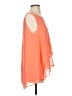 Stacy Chang Orange Sleeveless Blouse Size S - photo 4