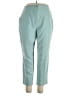 Woolworths Solid Teal Casual Pants Size 14 - photo 1