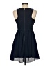 My Michelle 100% Polyester Chevron-herringbone Blue Cocktail Dress Size 0 - photo 2
