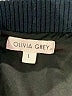 Olivia Grey 100% Polyester Solid Black Track Jacket Size L - photo 6