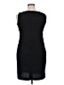 Studio One Solid Black Casual Dress Size 14 - photo 2