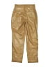 Babaton 100% Polyurethane Metallic Gold Tan Faux Leather Pants Size 00 - photo 2