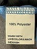 Unbranded 100% Polyester Blue 3/4 Sleeve Blouse Size XXL - photo 8