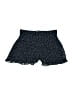 Topshop 100% Polyester Polka Dots Blue Black Shorts Size 4 - photo 1
