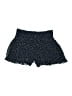 Topshop 100% Polyester Polka Dots Blue Black Shorts Size 4 - photo 2