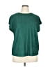 Emery Rose Green Short Sleeve Blouse Size 0X - photo 1