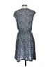 Daisy Fuentes 100% Polyester Tweed Blue Casual Dress Size S - photo 2