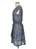 Daisy Fuentes 100% Polyester Tweed Blue Casual Dress Size S - photo 5