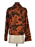 Future Collective 100% Polyester Tropical Orange Long Sleeve Blouse Size XXS - photo 2