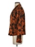 Future Collective 100% Polyester Tropical Orange Long Sleeve Blouse Size XXS - photo 5