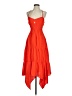 Monteau 100% Polyester Orange Casual Dress Size XS - photo 1