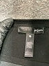 Aqua 100% Polyester Solid Black Short Sleeve Top Size M - photo 7