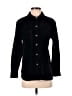 Aqua 100% Rayon Black Long Sleeve Button-Down Shirt Size XS - photo 1