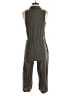 Universal Thread 100% Rayon Solid Gray Jumpsuit Size XS - photo 2