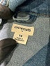 Crewcuts Outlet Blue Denim Jacket Size 14 - photo 3