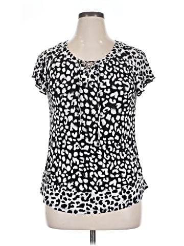 Diana Belle Short Sleeve Blouse (view 1)