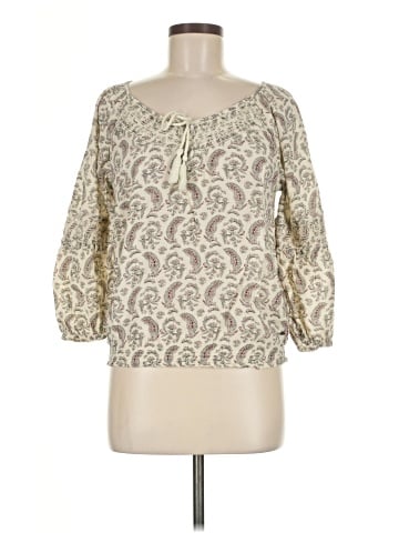 American Eagle Outfitters 3/4 Sleeve Blouse (view 1)