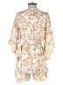 Sadie & Sage 100% Polyester Print Ivory Romper Size S - photo 2