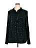 Maurices Plaid Green Long Sleeve Button-Down Shirt Size 24 (3) - photo 1