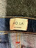 AO.LA by alice + olivia Stripes Blue Jeans Size 26 waist - photo 4