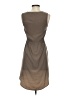 Lush 100% Polyester Solid Brown Casual Dress Size XS - photo 2