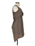 Lush 100% Polyester Solid Brown Casual Dress Size XS - photo 4
