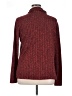 Cloud Chaser Tweed Burgundy Turtleneck Sweater Size XL - photo 2