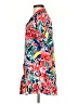 Shein 100% Polyester Tropical Red Short Sleeve Blouse Size 4 - photo 5