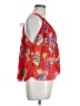 XXI 100% Polyester Red Sleeveless Blouse Size L - photo 4