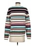 Caslon Stripes Purple Pullover Sweater Size XS - photo 2