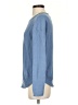DressBarn 100% Acrylic Solid Blue Pullover Sweater Size S - photo 5