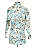 Cherokee Print Teal Long Sleeve Button-Down Shirt Size S - photo 2