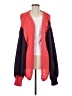 Saachi Color Block Red Cardigan Size M - photo 1