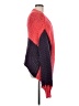Saachi Color Block Red Cardigan Size M - photo 4